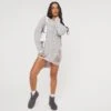 EGO Long Sleeve Distressed Detail Jumper Dress In Grey Knit -Sperrryego Store 05 01 23 ming41297 sq