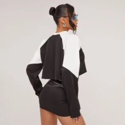 EGO Scuba V Waistband Mini Bodycon Skirt In Black -Sperrryego Store 06 06 23 jul111876 sq