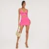 EGO Bow Side Detail Mini Skirt In Pink 1 EGO Bow Side Detail Mini Skirt In Pink -Sperrryego Store 06 07 23 jul80300 s