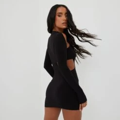 EGO Cut Out Racer Mini Bodycon Dress In Black 10 EGO Cut Out Racer Mini Bodycon Dress In Black -Sperrryego Store 09 03 22 ming8287