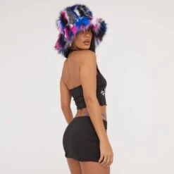 EGO Halterneck Crucifix Graphic Print Crop Top In Black -Sperrryego Store 11 04 23 ming81886 s