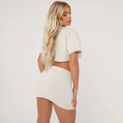 EGO Nyc' Graphic Print Micro Mini Bodycon Skirt In Beige Acid Wash 8 EGO Nyc' Graphic Print Micro Mini Bodycon Skirt In Beige Acid Wash -Sperrryego Store 16 02 23 emily59835 s